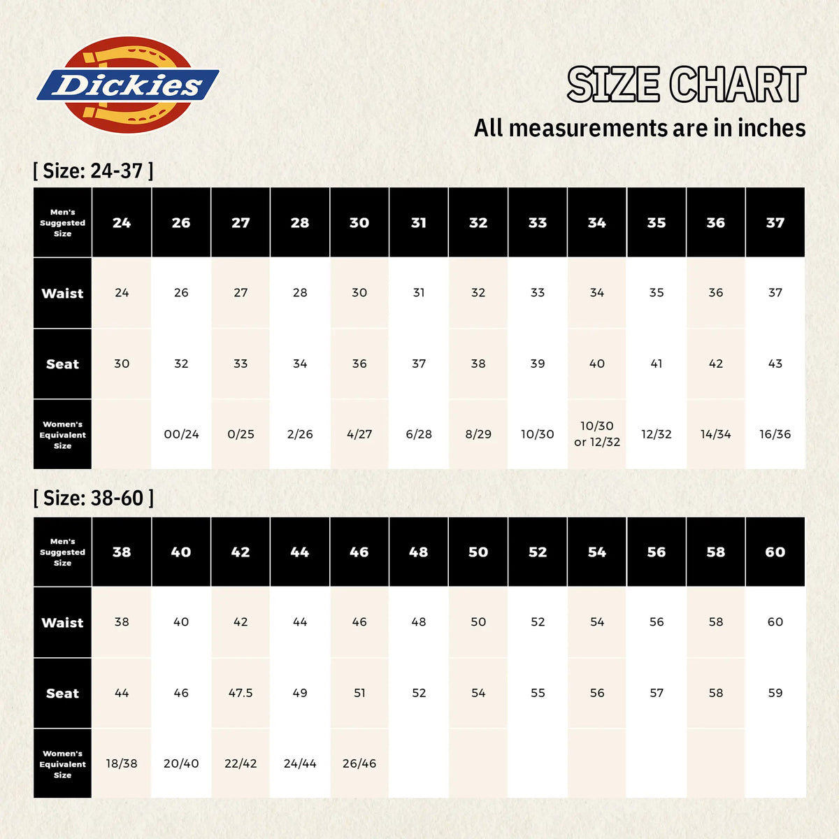 Dickies Men's Loose Fit Double Knee Work Pants
